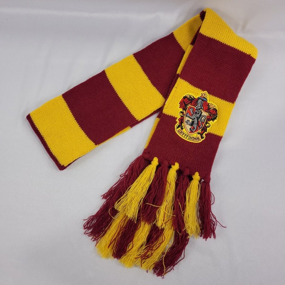 Harry Potter Gryffindor Knit Scarf Winter Snow